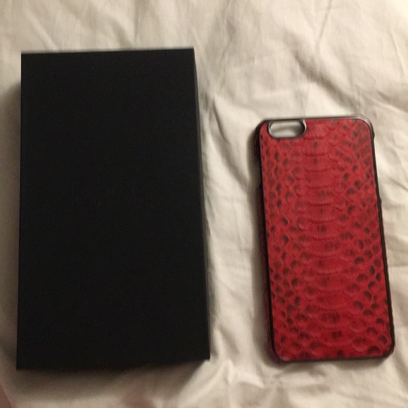 Barney’s New York red phone case - Picture 2 of 2